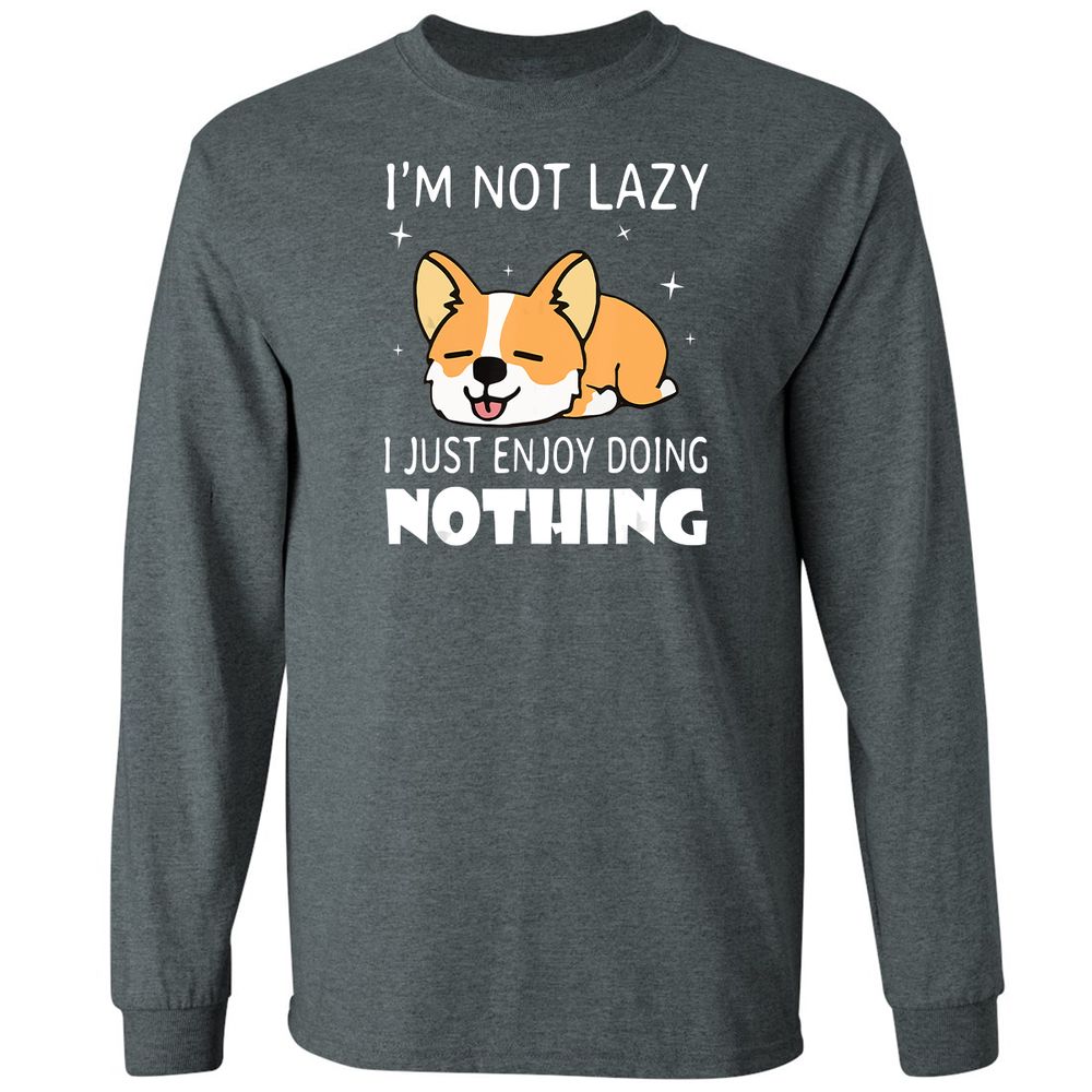 Long Sleeve T-Shirt - JL83H956 - Dark Heather - 15