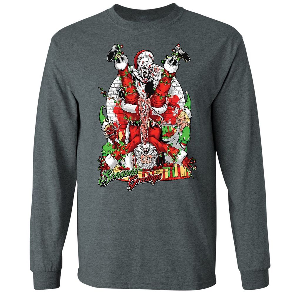 Seasons Greetings - Dark Heather - 15