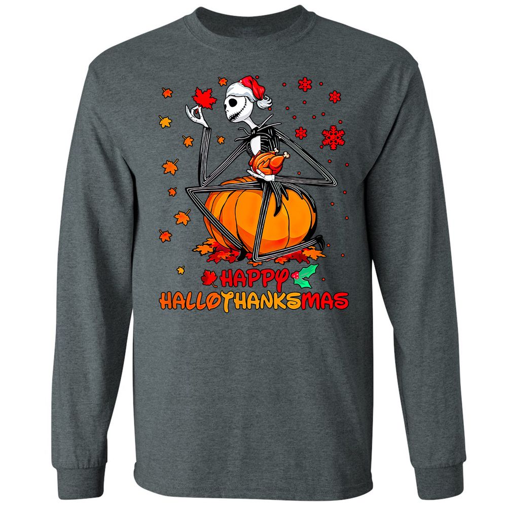 Long Sleeve T-Shirt - 2SS6YSWJ - Dark Heather - 15