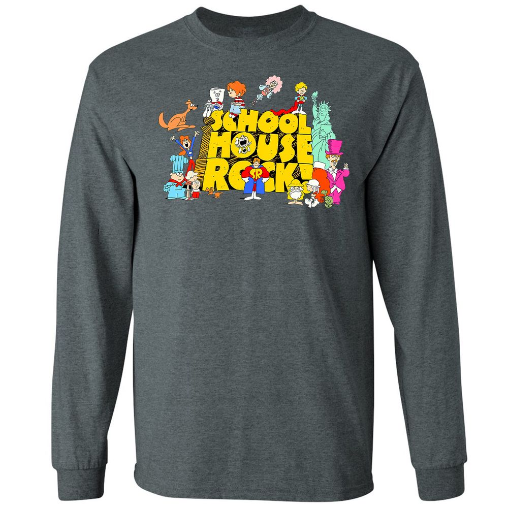 Long Sleeve T-Shirt - WR9LQ7H8 - Dark Heather - 15