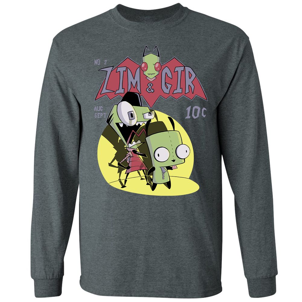 Long Sleeve T-Shirt - QYQDKKL6 - Dark Heather - 15