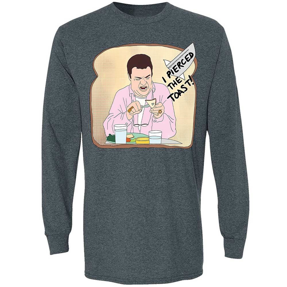Long Sleeve T-Shirt - ZWZNQVXF - Dark Heather - 15