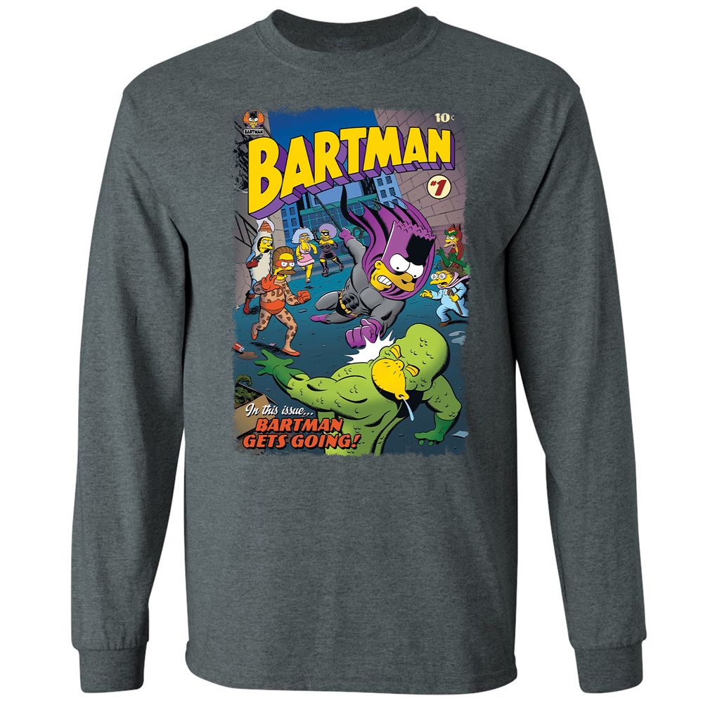 Long Sleeve T-Shirt - 6V74Q9UE - Dark Heather - 15