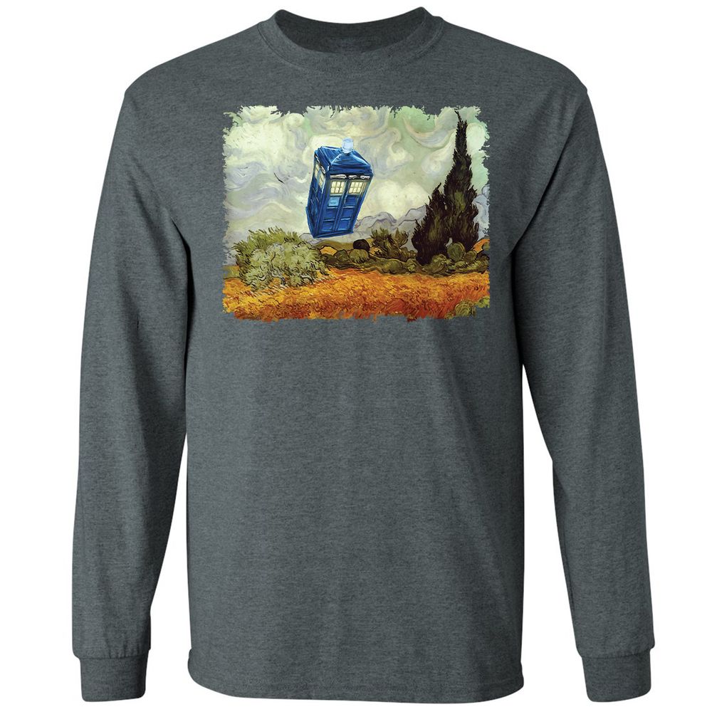 Long Sleeve T-Shirt - 7TY81HWU - Dark Heather - 15