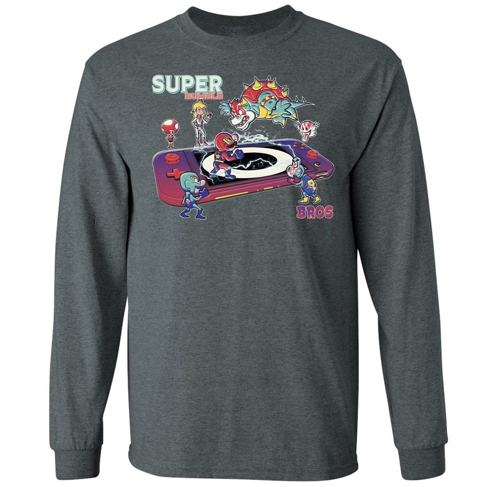 Long Sleeve T-Shirt - R5VEBKKZ - Dark Heather - 15