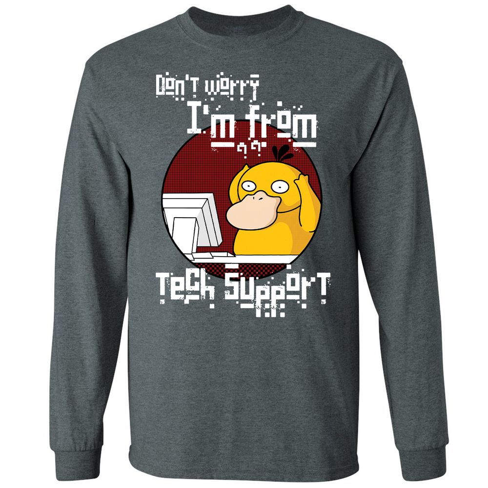 Long Sleeve T-Shirt - 2VB4DDKZ - Dark Heather - 15