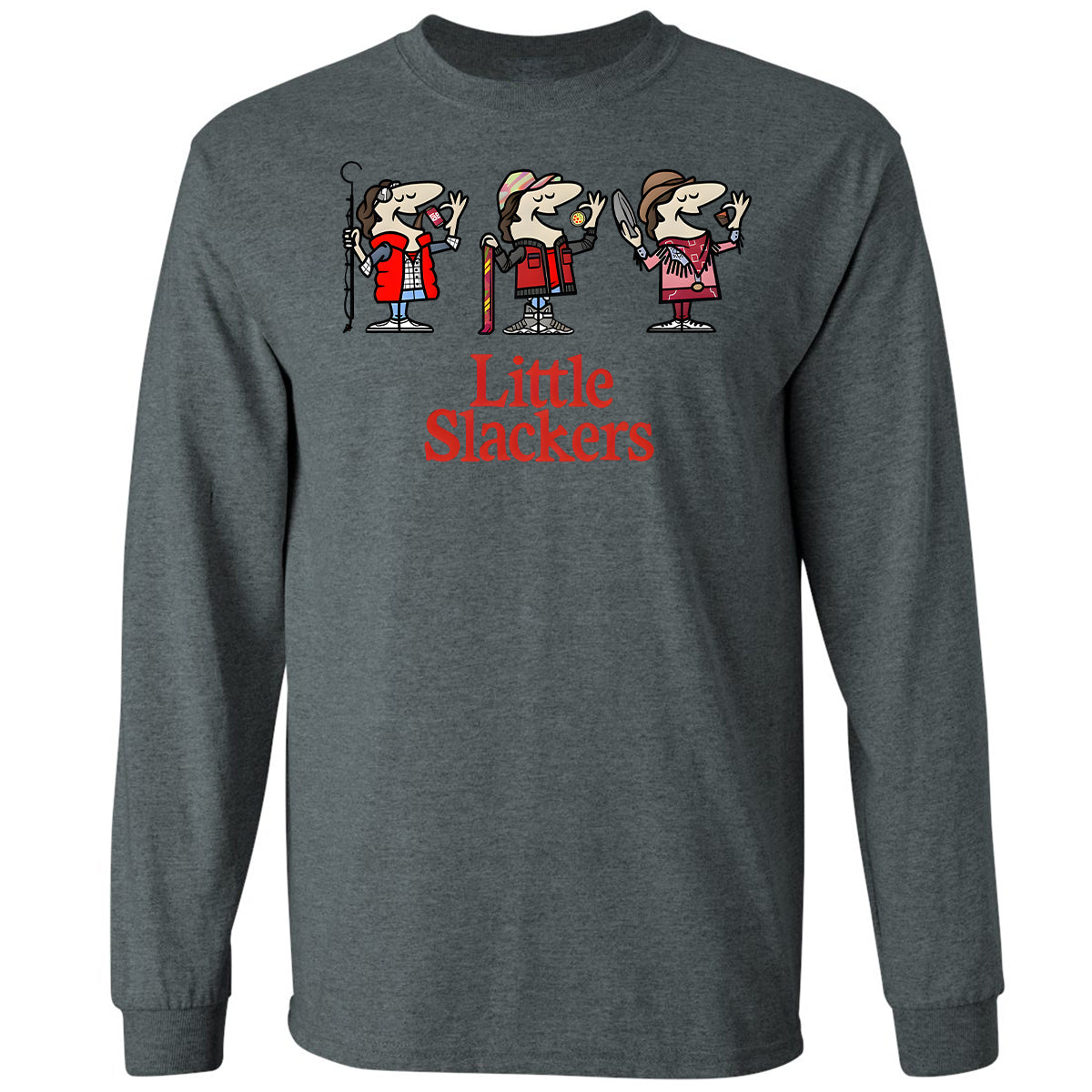 Long Sleeve T-Shirt - 3P7B2K2D - Dark Heather - 15