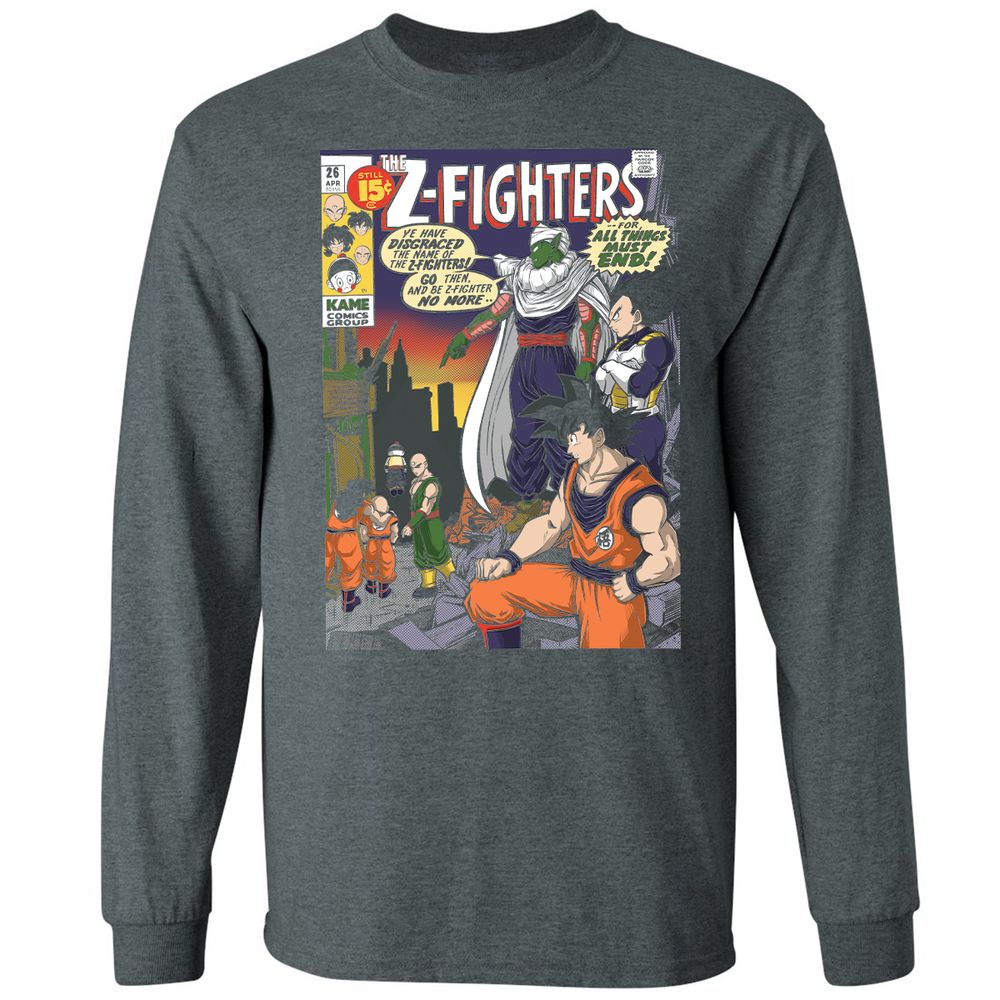 Long Sleeve T-Shirt - LNLLEJ45 - Dark Heather - 15