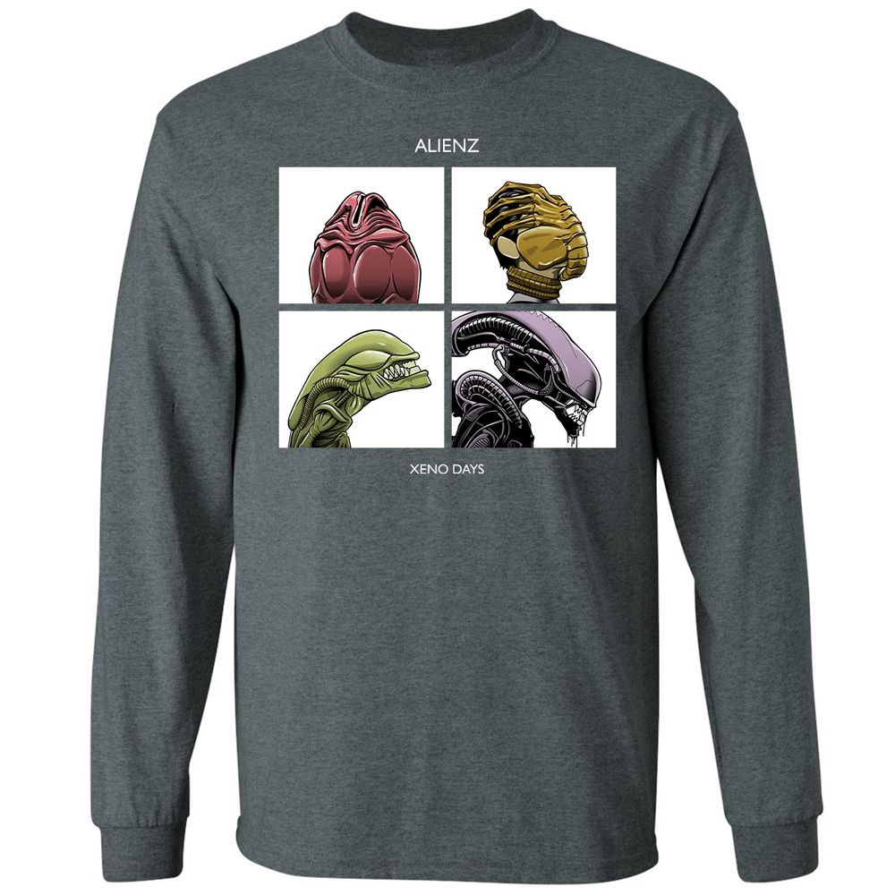 Long Sleeve T-Shirt - XR4PUGSB - Dark Heather - 15
