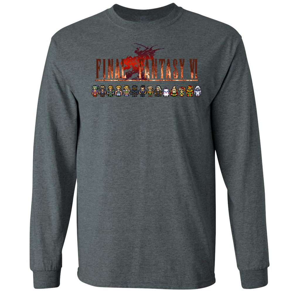Long Sleeve T-Shirt - 3WXEX1LU - Dark Heather - 15