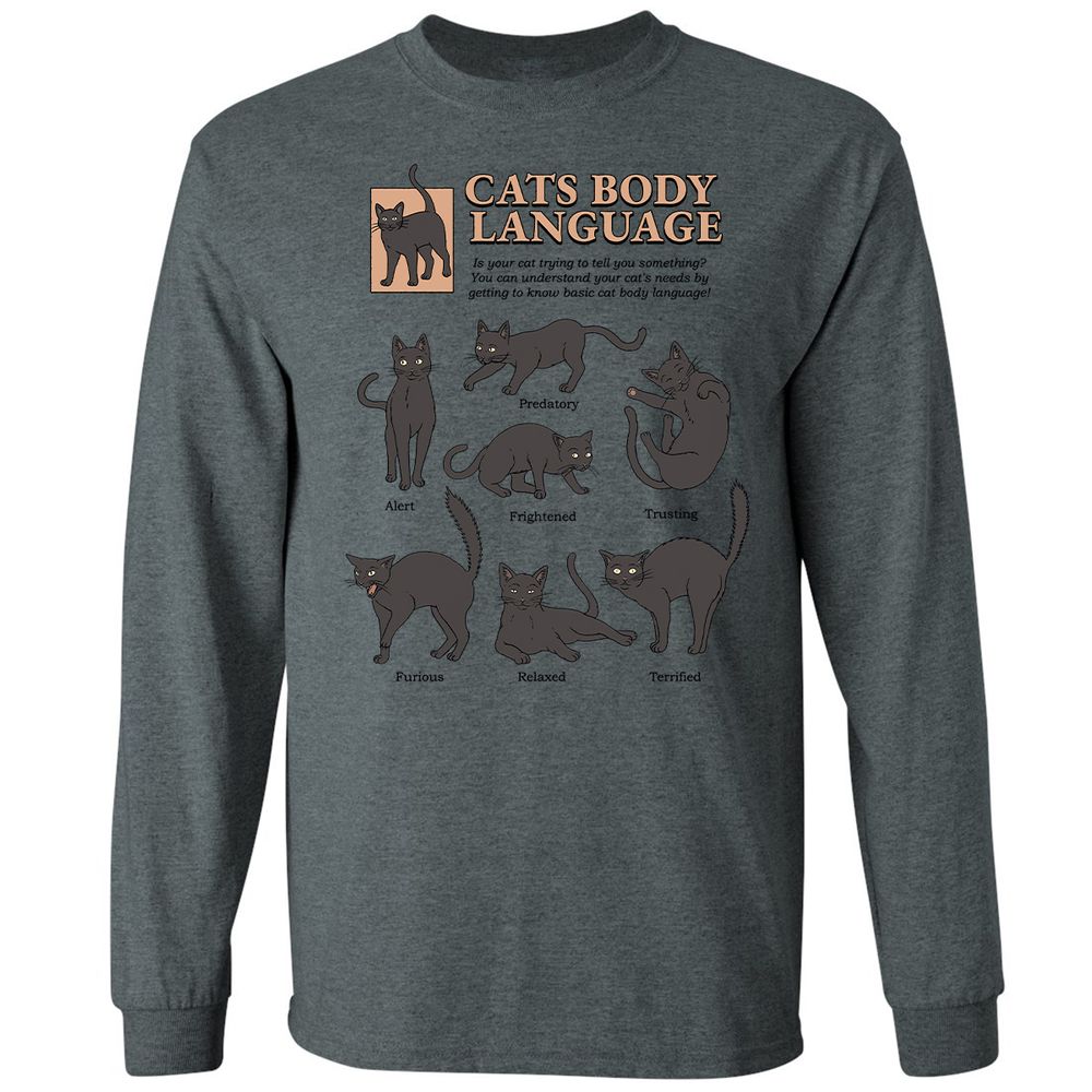 Long Sleeve T-Shirt - WLM4MV9J - Dark Heather - 15