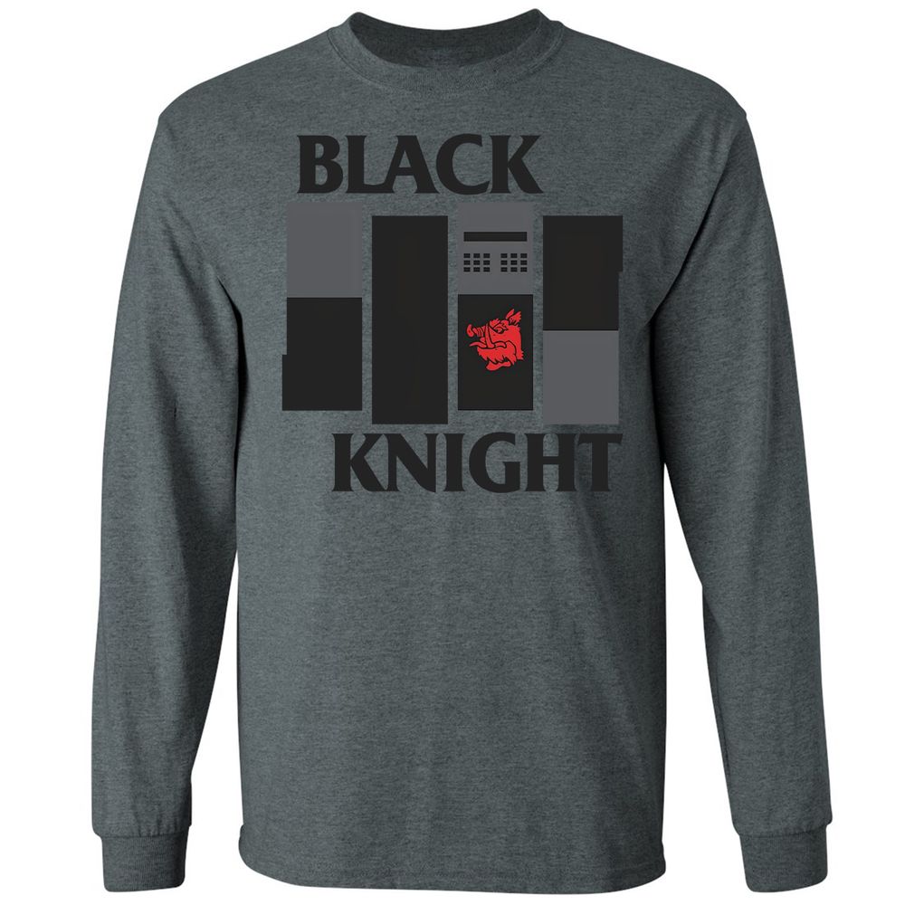 Long Sleeve T-Shirt - U7SQVVH7 - Dark Heather - 15