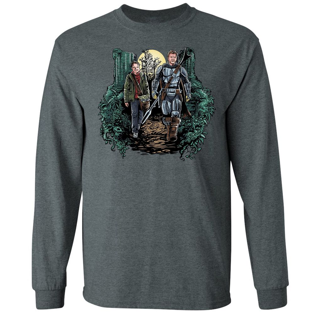 Long Sleeve T-Shirt - KNJF59S7 - Dark Heather - 15