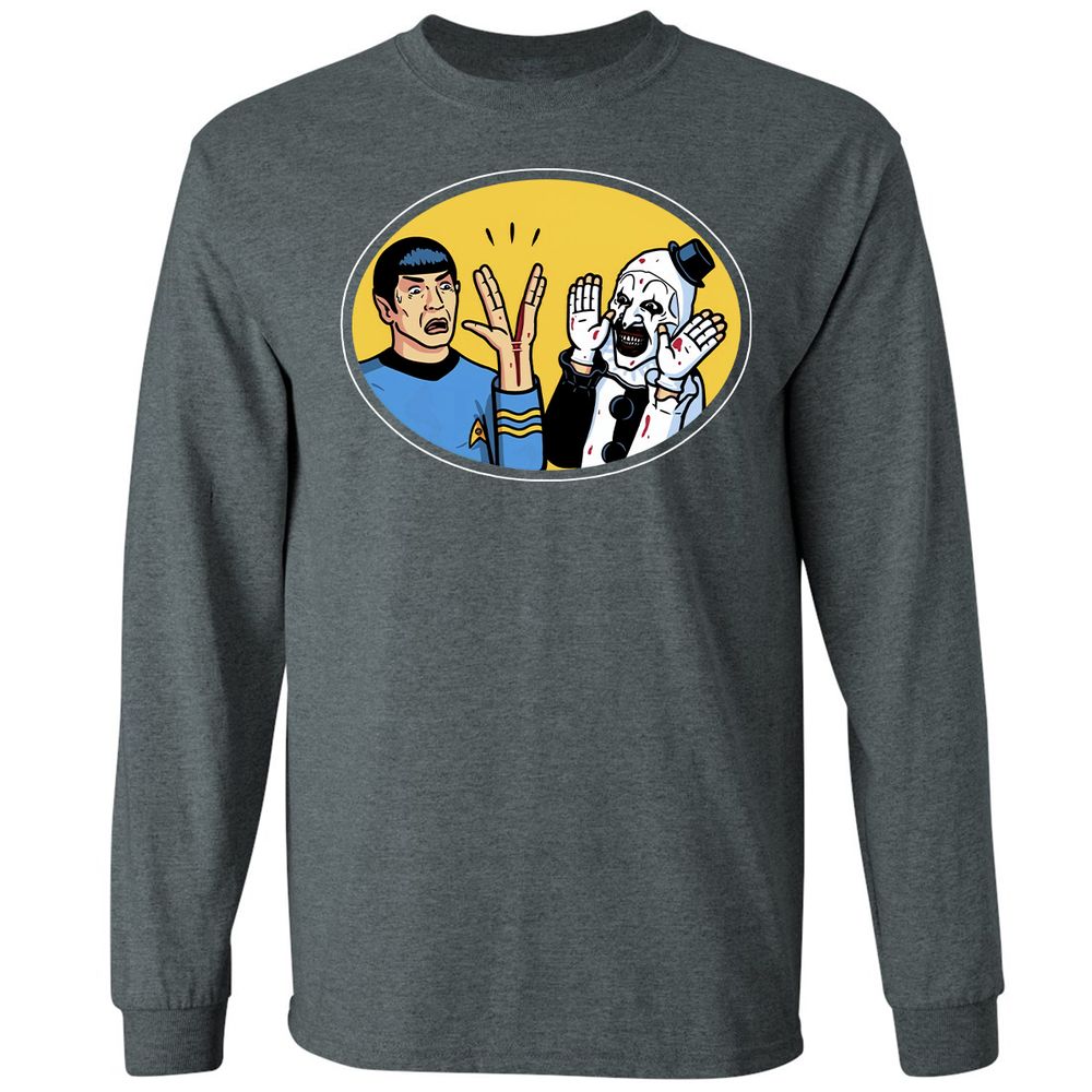 Long Sleeve T-Shirt - VJ56G9VU - Dark Heather - 15