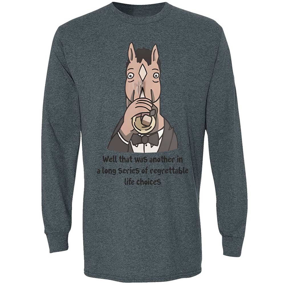 Long Sleeve T-Shirt - BPCSDKHK - Dark Heather - 15