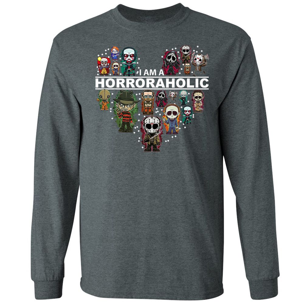 Long Sleeve T-Shirt - QGLPTHFT - Dark Heather - 15