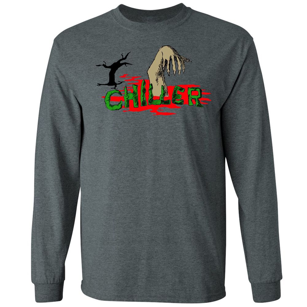 Long Sleeve T-Shirt - MVZZFJVH - Dark Heather - 15