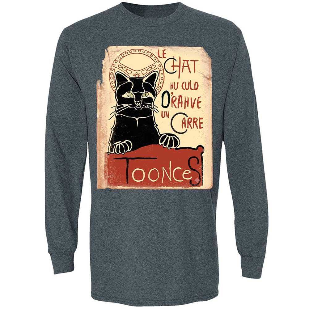 Toonces - Le Chat Noir - Dark Heather - 15