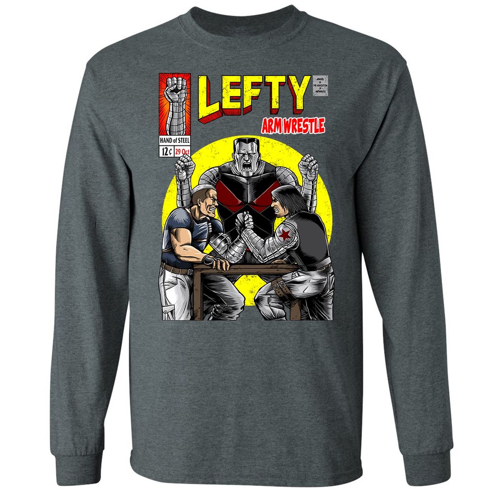 Long Sleeve T-Shirt - F9HFDWZV - Dark Heather - 15