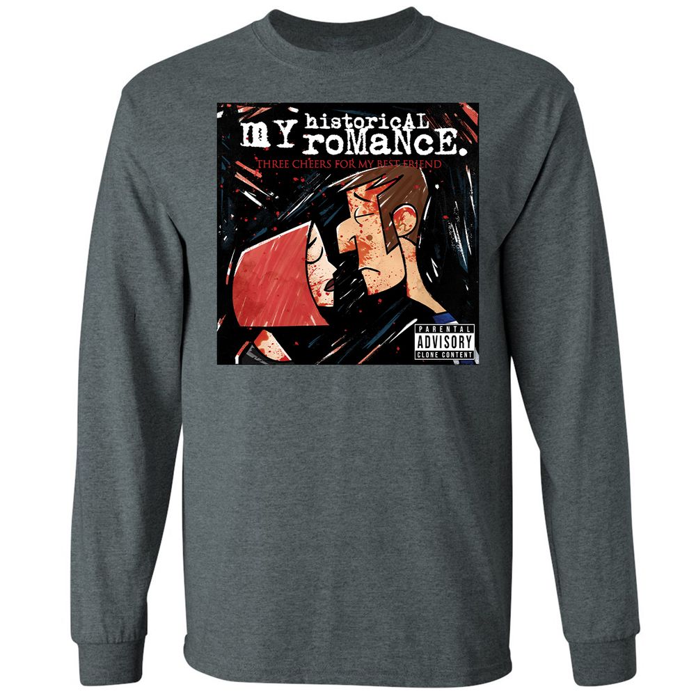 Long Sleeve T-Shirt - P4GPQGSC - Dark Heather - 15