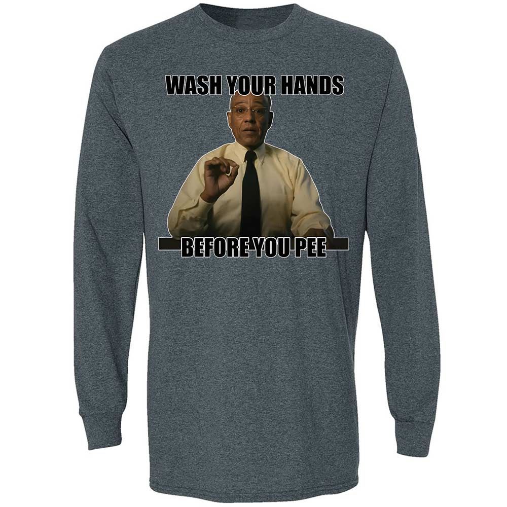 Long Sleeve T-Shirt - 1TYQW8LG - Dark Heather - 15
