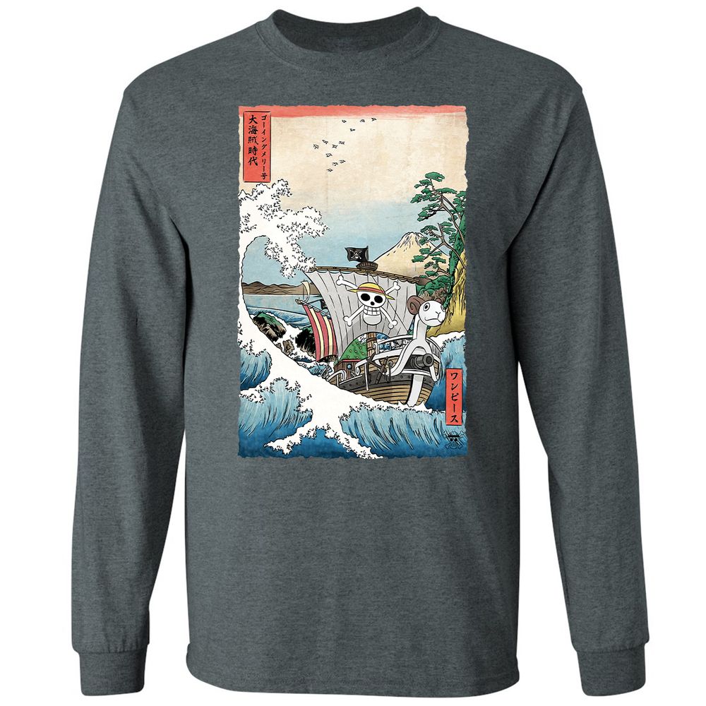 Long Sleeve T-Shirt - 739SSWL8 - Dark Heather - 15