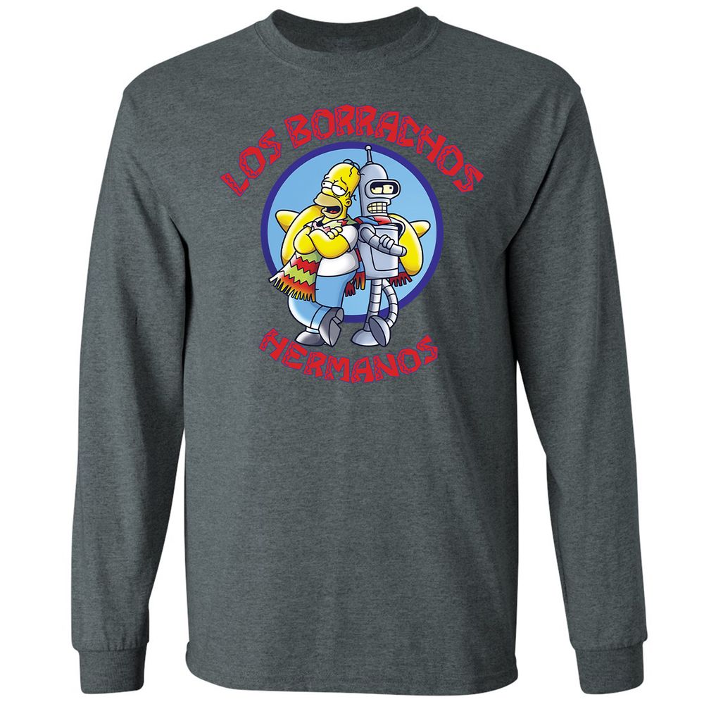Long Sleeve T-Shirt - W6BYLLCC - Dark Heather - 15