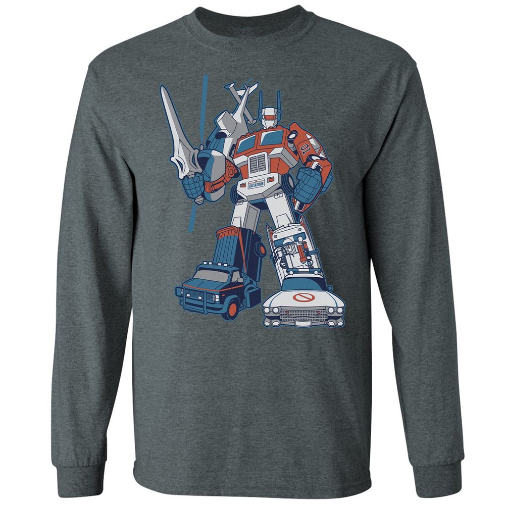 Long Sleeve T-Shirt - RFGZE3G5 - Dark Heather - 15