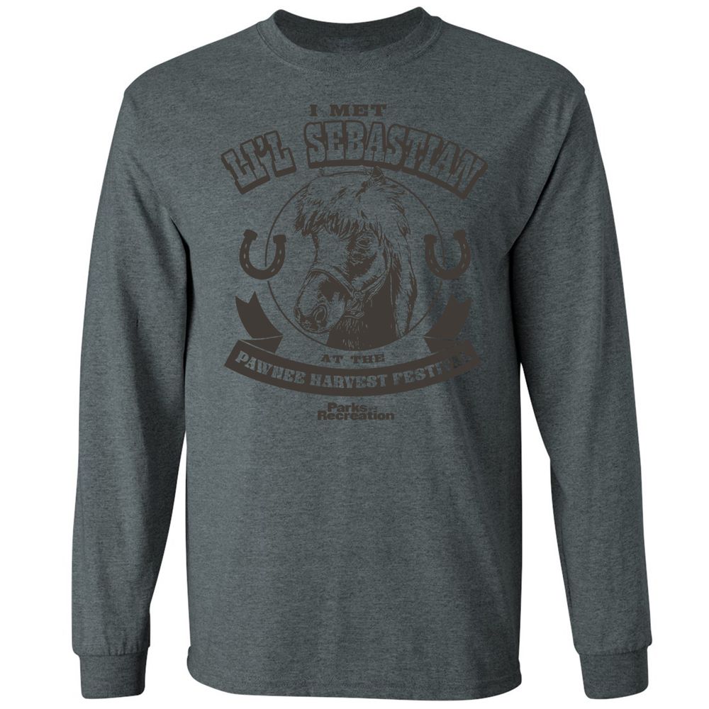 Long Sleeve T-Shirt - QD3KEZEQ - Dark Heather - 15
