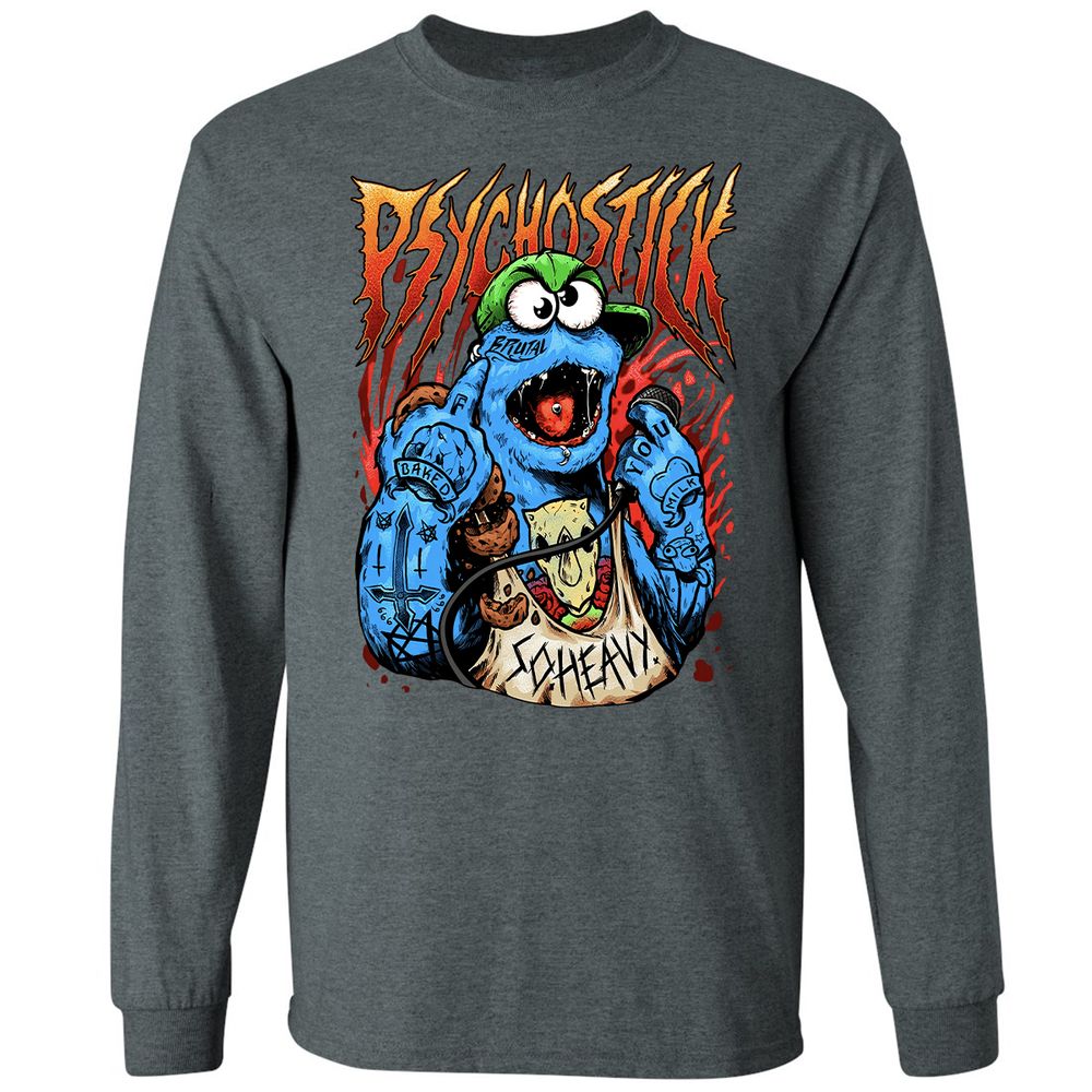 Long Sleeve T-Shirt - HNNMLZS9 - Dark Heather - 15