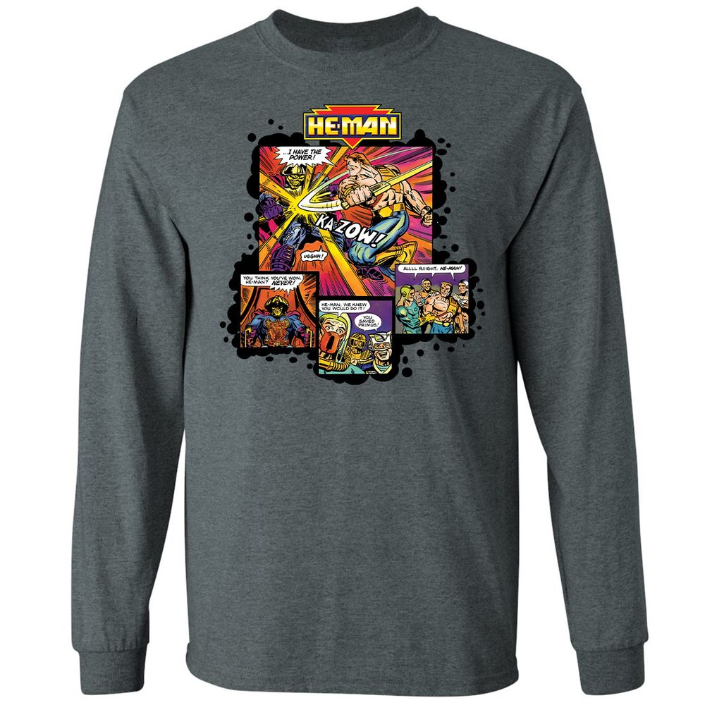 Long Sleeve T-Shirt - DFD9TYSR - Dark Heather - 15