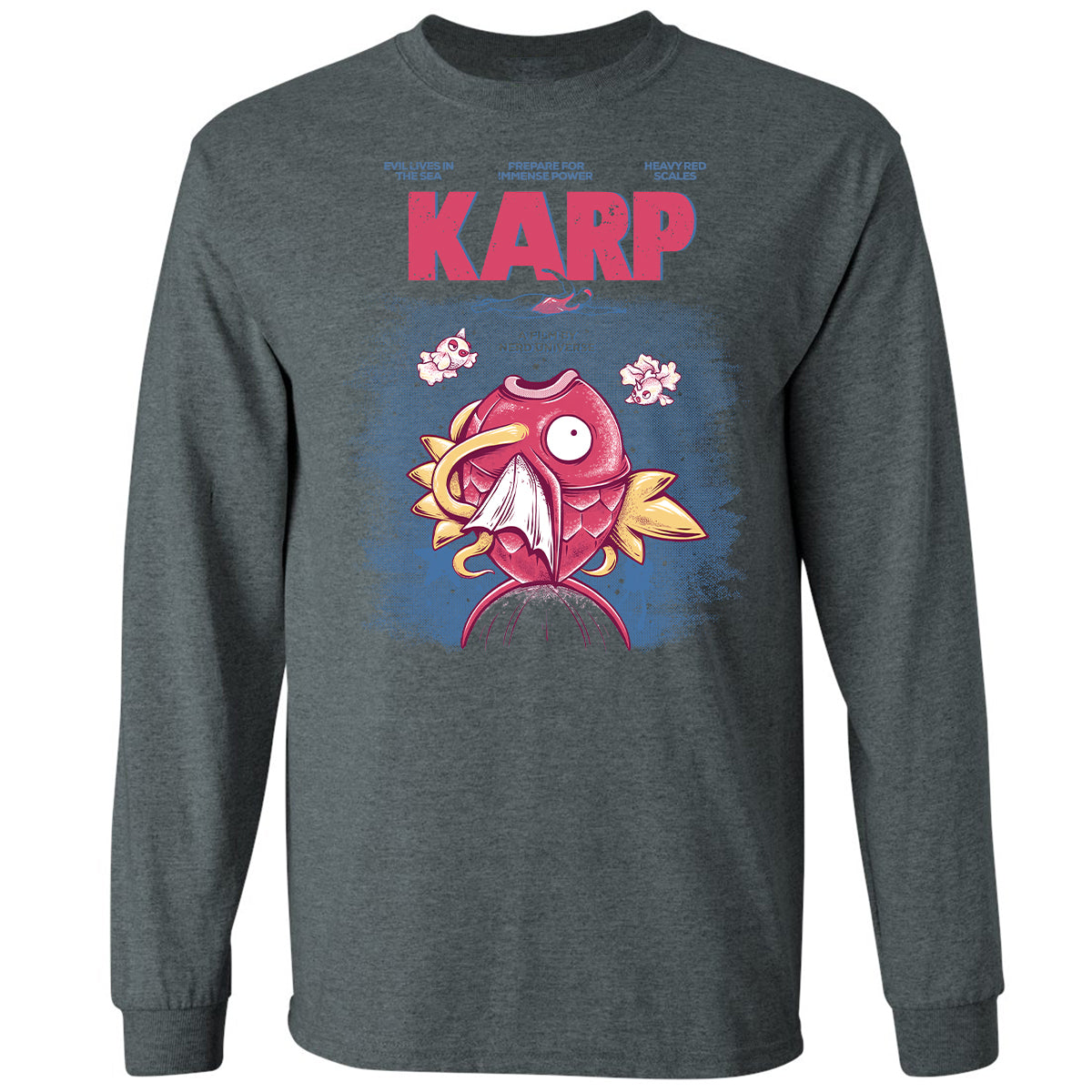 Long Sleeve T-Shirt - 9U85R1MS - Dark Heather - 15