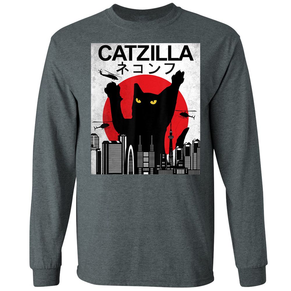 Long Sleeve T-Shirt - W679G4T5 - Dark Heather - 15