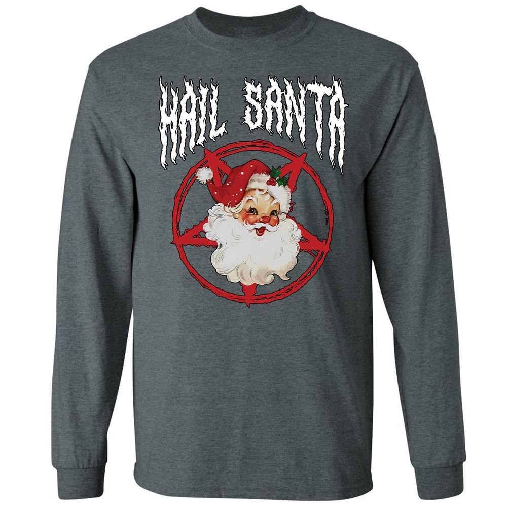 Long Sleeve T-Shirt - 5GY7NZ87 - Dark Heather - 15
