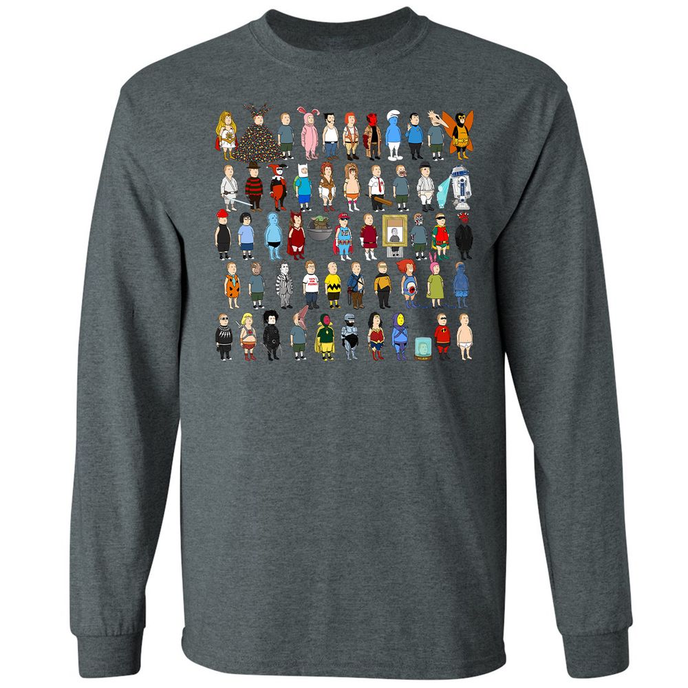 Long Sleeve T-Shirt - F666QLFT - Dark Heather - 15