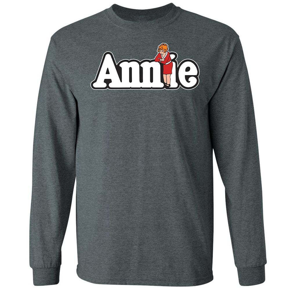 Long Sleeve T-Shirt - KZDBJ5Q3 - Dark Heather - 15