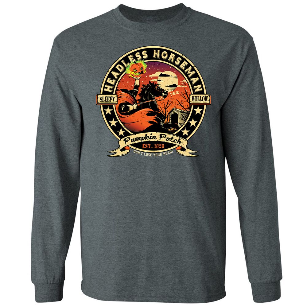 Long Sleeve T-Shirt - ZCGWVLB6 - Dark Heather - 15