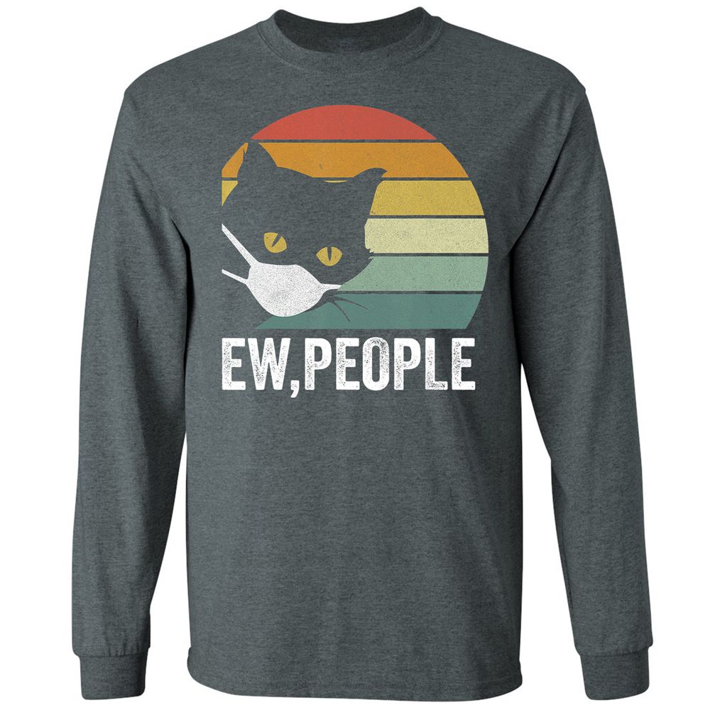 Long Sleeve T-Shirt - NQZV5AXT - Dark Heather - 15