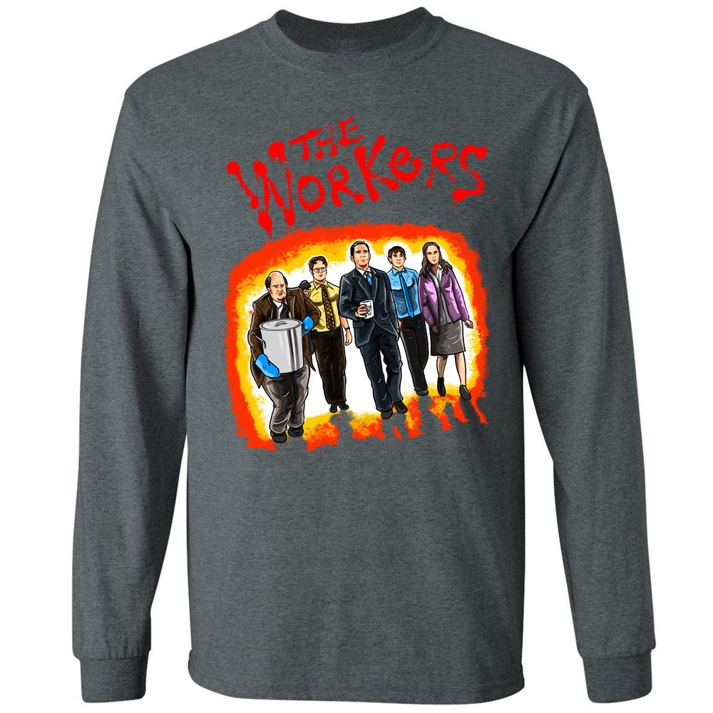 Long Sleeve T-Shirt - 4GGLNRB1 - Dark Heather - 15