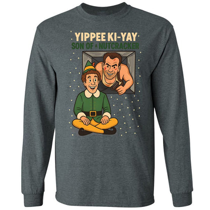 Long Sleeve T-Shirt - C1SMXXTP - Dark Heather - 15