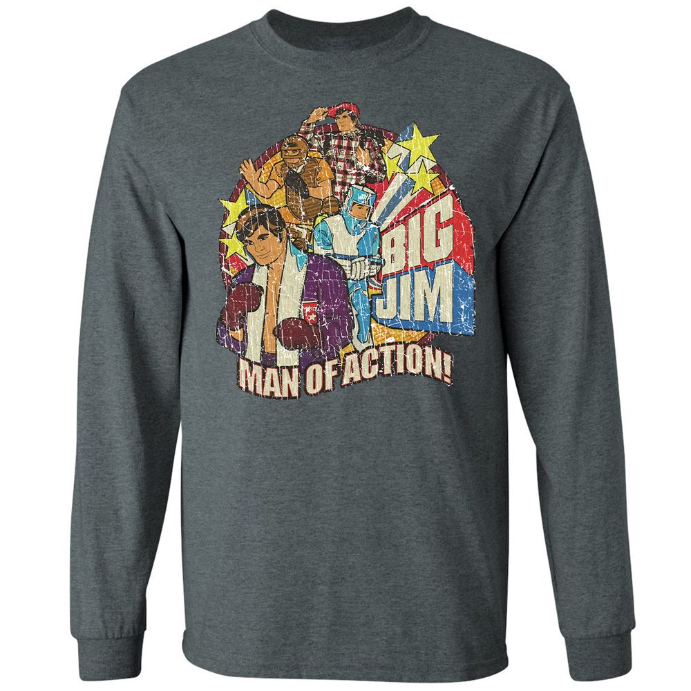 Long Sleeve T-Shirt - WGT6ACF3 - Dark Heather - 15