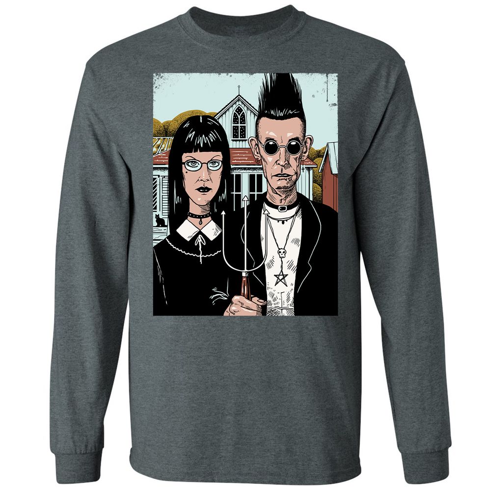 Long Sleeve T-Shirt - GNYW8URH - Dark Heather - 15