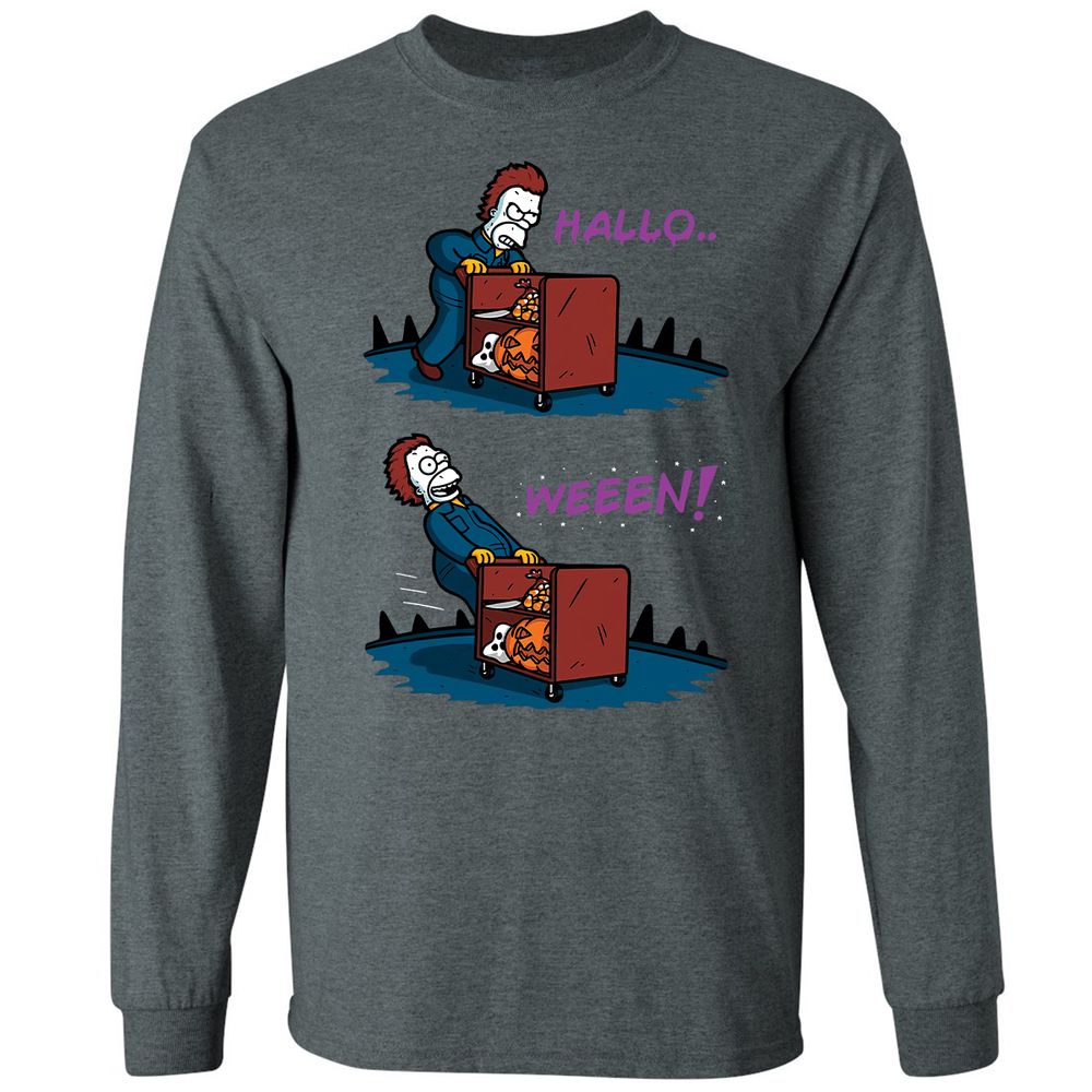 Long Sleeve T-Shirt - F7MVULQP - Dark Heather - 15