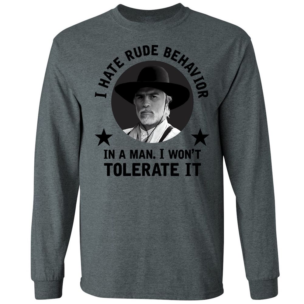 Long Sleeve T-Shirt - BQ9DNZ4N - Dark Heather - 15