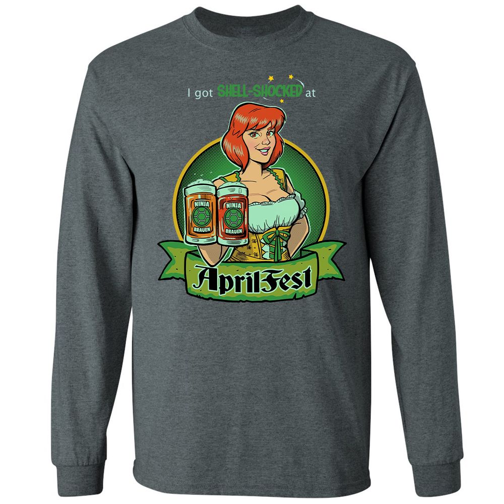 Long Sleeve T-Shirt - WUWKKF2B - Dark Heather - 15