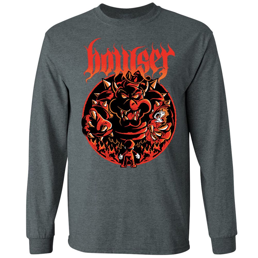 Long Sleeve T-Shirt - 4XCVGFJY - Dark Heather - 15