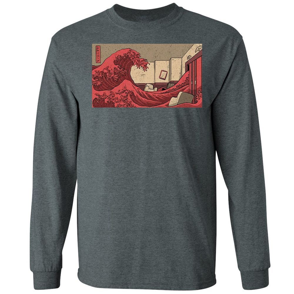 Long Sleeve T-Shirt - HZ7428UH - Dark Heather - 15