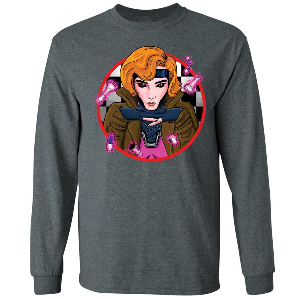 Long Sleeve T-Shirt - TCR5AQ1J - Dark Heather - 15