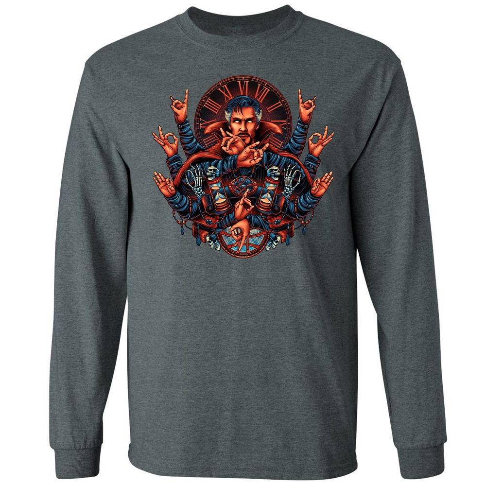 Long Sleeve T-Shirt - DHNABUEM - Dark Heather - 15