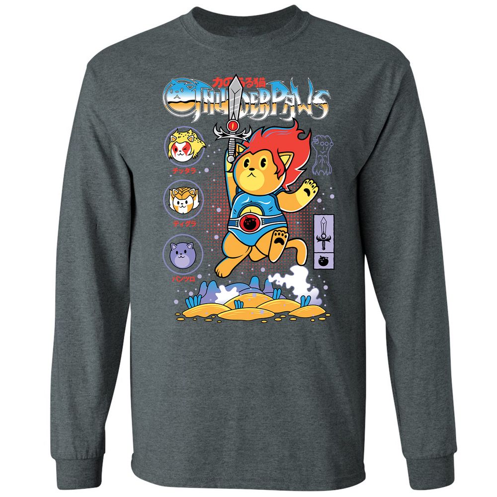 Long Sleeve T-Shirt - QCD74SLU - Dark Heather - 15